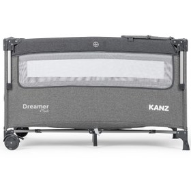 Resim Kanz Dreamer Plus Anne Yanı Oyun Parkı 70x120 Cm - Gri - Gri / Standart 