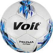 Resim Voit Prizma Dikişli 4 No Futsal Topu Mavi 