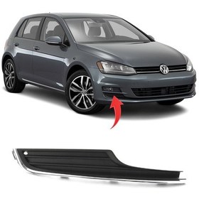 Resim Vw Golf 7 Sağ Tampon Kapağı Nikelajlı 2013-2017 5G0854662 