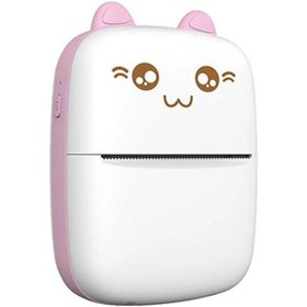 Resim Acton Mini Fotoğraf Yazıcı Kablosuz Baskı Makinesi Ios Android Uyumlu Termal Printer 