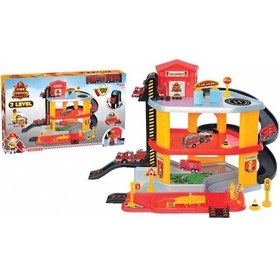 Resim Dede 3 Katlı İtfaiye Garaj Seti 03345 