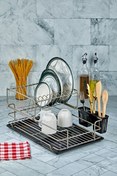 Resim Cooker CKR2986 47x38 CM 2 Katlı Metal Bulaşıklık - Saten 