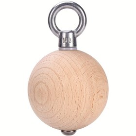 Resim 1 Adet Asma Yardımcı Antrenman - Üst Vücut Güçlendirme Antrenmanı için Dayanıklı Ahşap Spor Salonu Ekipmanı, Şarj Gerektirmez, Ev veya Fitness Kullanımı için İdeal, Asma Barı, Fitness Aksesuarı, Şık Tasarım 