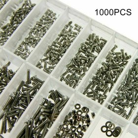 Resim 1000 adet Küçük Mikro Tamir Vida Yıkama Küçük Araç Saat Aksesuar Moda Cam Mikro Tornavida Seti 