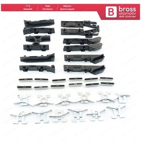 Resim Nissan Qashqai 2 için Panoramic Sunroof Perde 36 Lı Tamir Seti N11.10619 