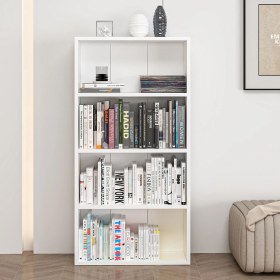 Resim Adel 3 Raflı Kitaplık - Beyaz Beyaz 