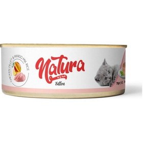 Resim Natura Kitten Tavuklu ve Mango Yavru Kedi Maması 70 G 