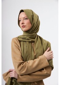 Resim Mirsoy Scarf Mir Modern Desen Şal Soft Yeşil 