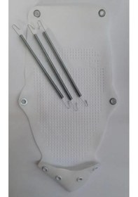 Resim Teflon Ütü Tabanı Yanmaz Yapışmaz Ütüleme Altlığı 