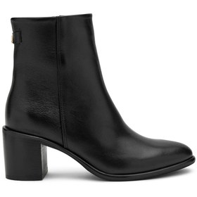 Resim Kadın Bot 48L1 Frau CALF Ankle Boot Nero 