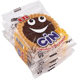 Resim Eti Cin Portakal Jöleli Bisküvi 5x25 G 