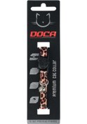 Resim Doca Premium Leopard Desenli Kedi Boyun Tasması 