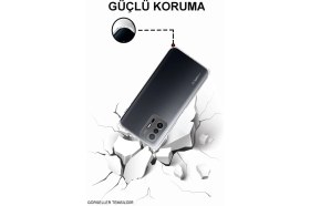 Resim Caseworld Xiaomi Redmi Note 8 Kapak Kamera Korumalı Tıpalı Şeffaf Silikon Kılıf 