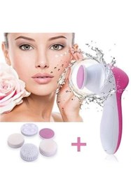 Resim Epilons Pilli Yüz Cilt Temizleme Cihazı Siyah Nokta Peeling Fırça Seti Vücut Yüz Bakımı Masaj Aleti 