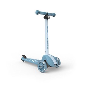 Resim Scoot and Ride Highwaykick 3S Steel LED Tekerlekli Katlanabilir Ayarlanabilir Çocuk Scooterı Açık Mavi 
