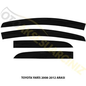 Resim Toyota Uyumlu Yaris 2008 - 2013 Arası Mugen Cam Rüzgarlığı 4 Lü Takım N11.7195 