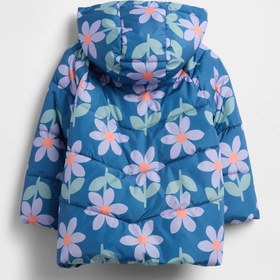 Resim GAP Kız Bebek Anorak Mont Mavi - Mavi / 12-18 Ay 