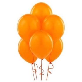 Resim Vatan Balon Tek Renk Turuncu 100 Lü 