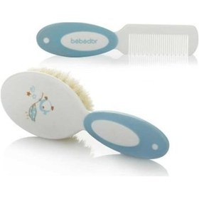 Resim Bebedor Doğal Kıl Fırça Tarak Seti 