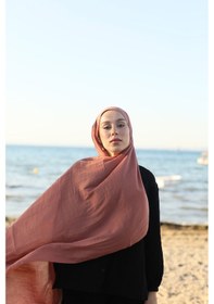 Resim Moda Kaşmir Neo Pamuk Şal Serisi Marsala 