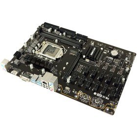 Resim Biostar Tb360-btc Pro 2.0 6x 8.9.nesil Lga 1151 Ddr4 2666 M.2 12li Ekran Girişi Hdmi Mining Anakart 