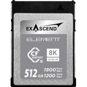 Resim Hype Store Exascend Element 512GB Cfexpress Type-B Hafıza Kartı 