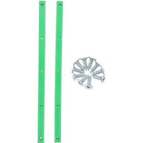 Resim Suntek 1 Çift Kaykay Rayları Kafa Anti Çarpma Korumalı Yeşil 