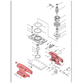 Resim Makita BO3700 Gövde Ürün Kodu 183232-5 