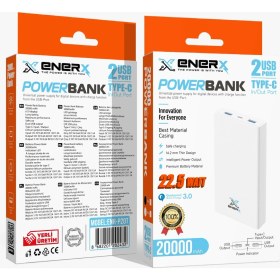 Resim ENERX ENR-P20T 20.000 mAh 22.5 Watt Powerbank 