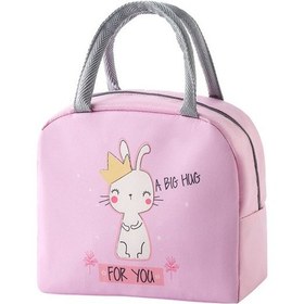 Resim Yalıtımlı Öğle Yemeği Çantası Karikatür Soğutucu Çanta 5 5 Çok Renkli 