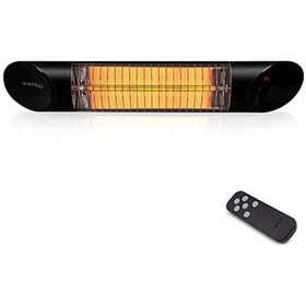 Resim Veito Blade Mini Infrared Isıtıcı Siyah 