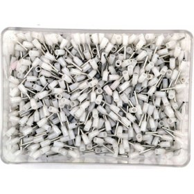 Resim Safak Uy-23005 ,2x0.50mm²/beyaz 500-adet Kablo Yüksük 