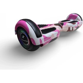 Resim Ryder Star Elektrikli Kaykay Hoverboard Bluetooth Hoparlörlü 6.5 Inch Akıllı Dengeli RS-S5 Pink Camo Grafiti- 