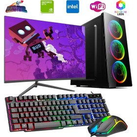 Resim COLLECT INTEL I5 3N 8GB 480GB SSD 4GB GT740 24" Monitörlü Oyun Bilgisayarı 