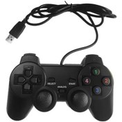 Resim Tip B-usb Kablolu Gamepad Pc Bilgisayar İçin Tek/çift Titreşimli Oyun Denetleyicisi 