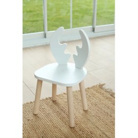 Resim The Mimar The White Deer Sandalye (Çocuklar Için Yaz-Sil Montessori Aktivite ve Etkinlik Sandalyesi) 