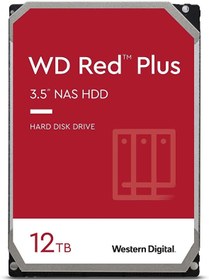 Resim Western Digital 12TB WD Red Plus NAS WD120EFBX SATA 3.0 7200 RPM Hard Disk 