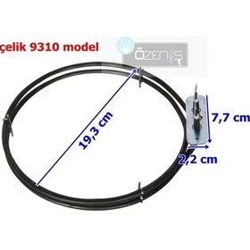 Resim Arçelik Beko Regal Vestel Altus Uyumlu Turbo Fırın Rezistansı 