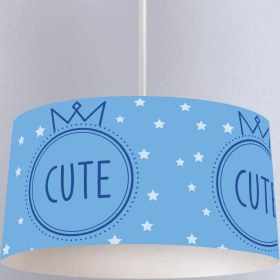 Resim instababyrooms Çocuk Odası Dijital Baskılı Dekoratif Sarkıt Avize Model 232 