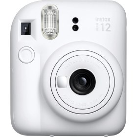 Resim Instax Mini 12 Beyaz Fotoğraf Makinesi-10'lu Film-Şeffaf Kılıf ve Divoom Ditoo Pro Beyaz Uyarlanabilir Piksel Ekranlı Bluetooth Hoparlör 