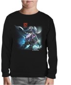 Resim Dota 2 - Luna Siyah Çocuk Sweatshirt 
