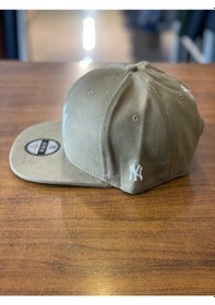 Resim Ny Yankees Taş Rengi Hiphop Snapback Rapper Basket Cap Şapka 