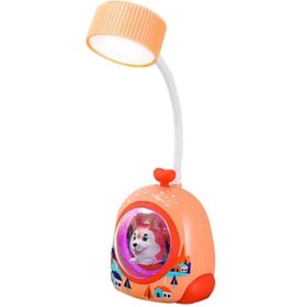 Resim Sensoria Sevimli Karakterler Çocuk Odası Masa Lambası İki Kademeli Gece Lambası Hediyelik Süs Eşyası Usb Şarj 