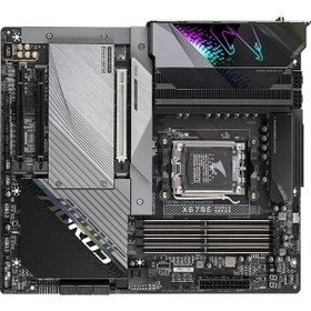 Resim Gigabyte X670E Aorus Master AMD X670 6666 MHz (OC) DDR5 Soket AM5 E-ATX Anakart 