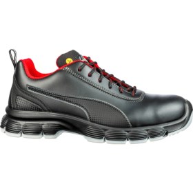 Resim Puma Safety Condor Low Siyah Çelik Burunlu Nubuk Deri İş Ayakkabısı S3 SRC ESD 47 Numara 
