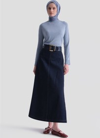 Resim Armine Basic Rayon Tunik Bebe Mavi 