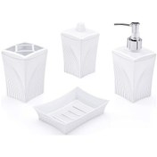 Resim Flora Diva Banyo Seti F350 Beyaz 