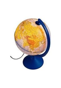 Resim Gürbüz Işıklı Fiziki ve Siyasi Küre Harita 26 CM 