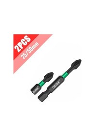 Resim Set 1 1/2/3/6 Adet Manyetik Toplu Kafa Darbe Güçlü Çapraz Yüksek Sertlik 25/50/65/70/90mm Anti Kaymaz Su Geçirmez Ph2 Tornavida Seti 5562 