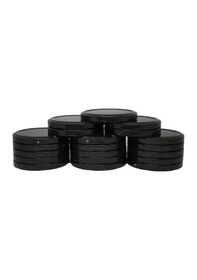 Resim Gün Kapak Standart Cam Kavanozlar İçin 82 MM Twist-Off Kavanoz Kapağı Siyah - 20'li 